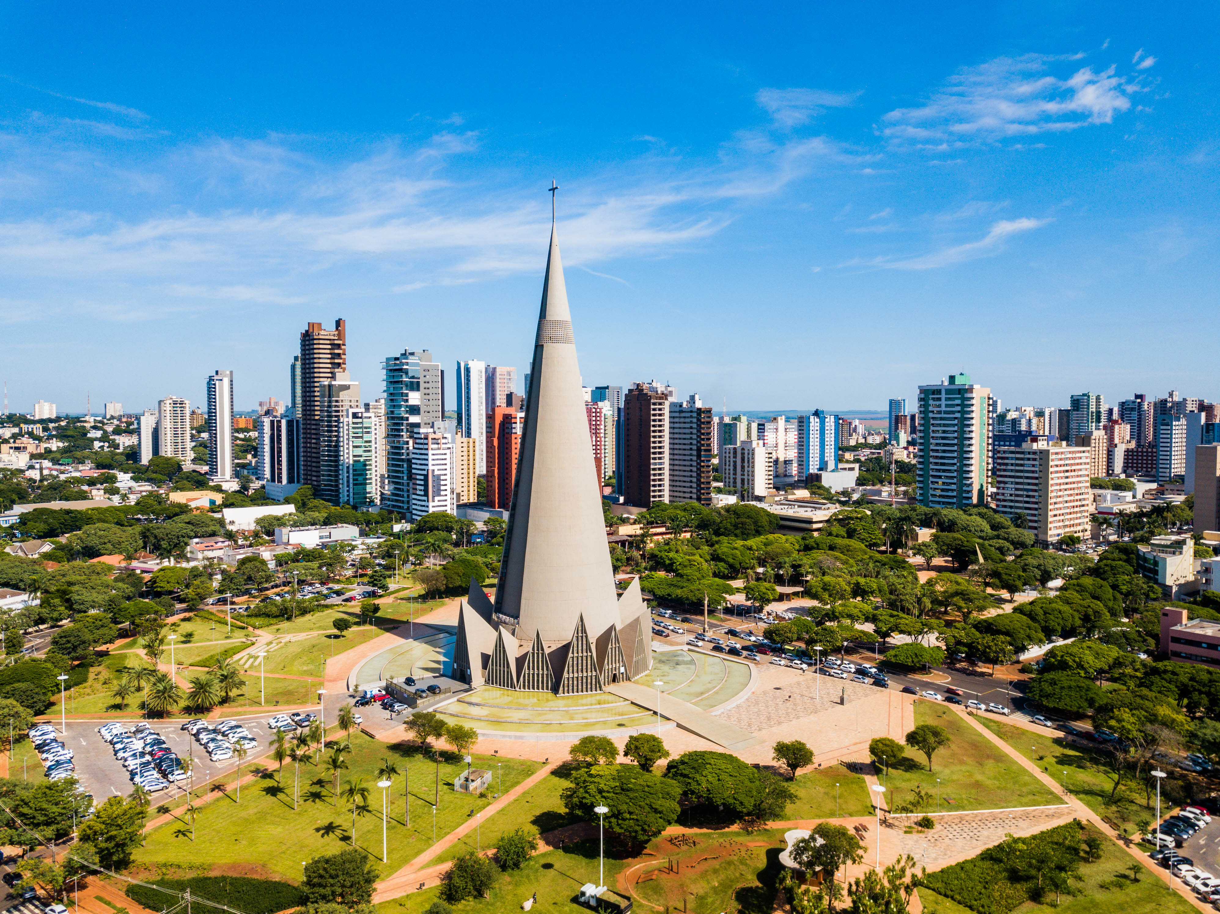 Vista aérea de Maringá
